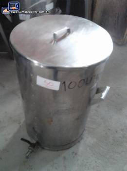 Tanque em ao inox para 100 L