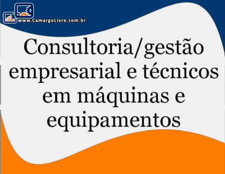 Tcnico / Consultoria em mquinas de embalagens, dosadoras e recravadeiras