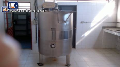 Tanque em ao inox para 1000 L