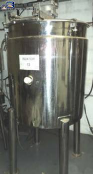 Tanque agitador em inox 500 L Tecosmaq