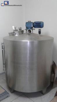 Fermentador em inox 500 L Incomar