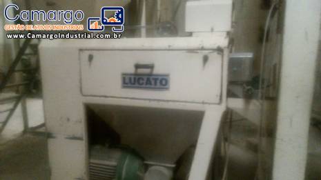 Linha para beneficiamento de arroz 3.000 kg Lucato