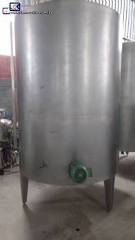 Tanque para 3.000 L em ao inox Brasholanda